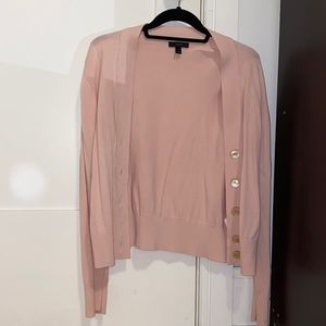 J.CREW PINK CARDIGAN:SIZE L